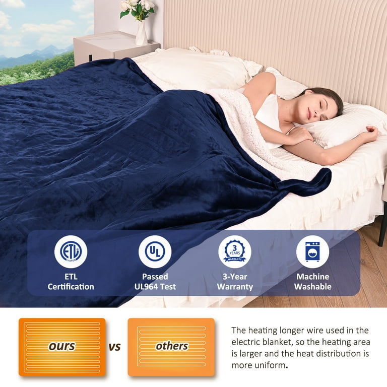 Twin size heating blanket walmart new arrivals