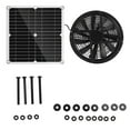 thumbnail image 1 of Kit de ventilador con panel solar, 100 W, 3000 RPM, ventilador alimentado por panel solar,, 1 of 8