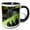 Black/White, variant on 3drose, Rwanda, Volcanoes Np, Mountain Gorillas -af35 Rbe0079 - Ralph H. Bendjebar, 11oz Magic Transforming Mug