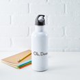 thumbnail image 5 of CafePress - Oh Dear Stainless Water Bottle 1 - Stainless Steel Water Bottle, Sports Bottle, 1.0L, 5 of 5