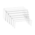 thumbnail image 3 of Luzkey 6 Pieces Acrylic Display Risers Dessert Table Display Set Perfume Organizer Stand Riser Stand for Small Toys Cupcakes Dessert, 3 of 8