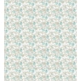 thumbnail image 3 of Ambesonne Floral Duvet Cover Sets, Spring Blossoms Soft Tones, 2-Twin, Turquoise Grey Yellow, 3 of 3