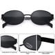 thumbnail image 4 of Gafas de Sol Retro Ovaladas DIMENSIP con Montura Dorada para Mujer y Hombre, 4 of 5