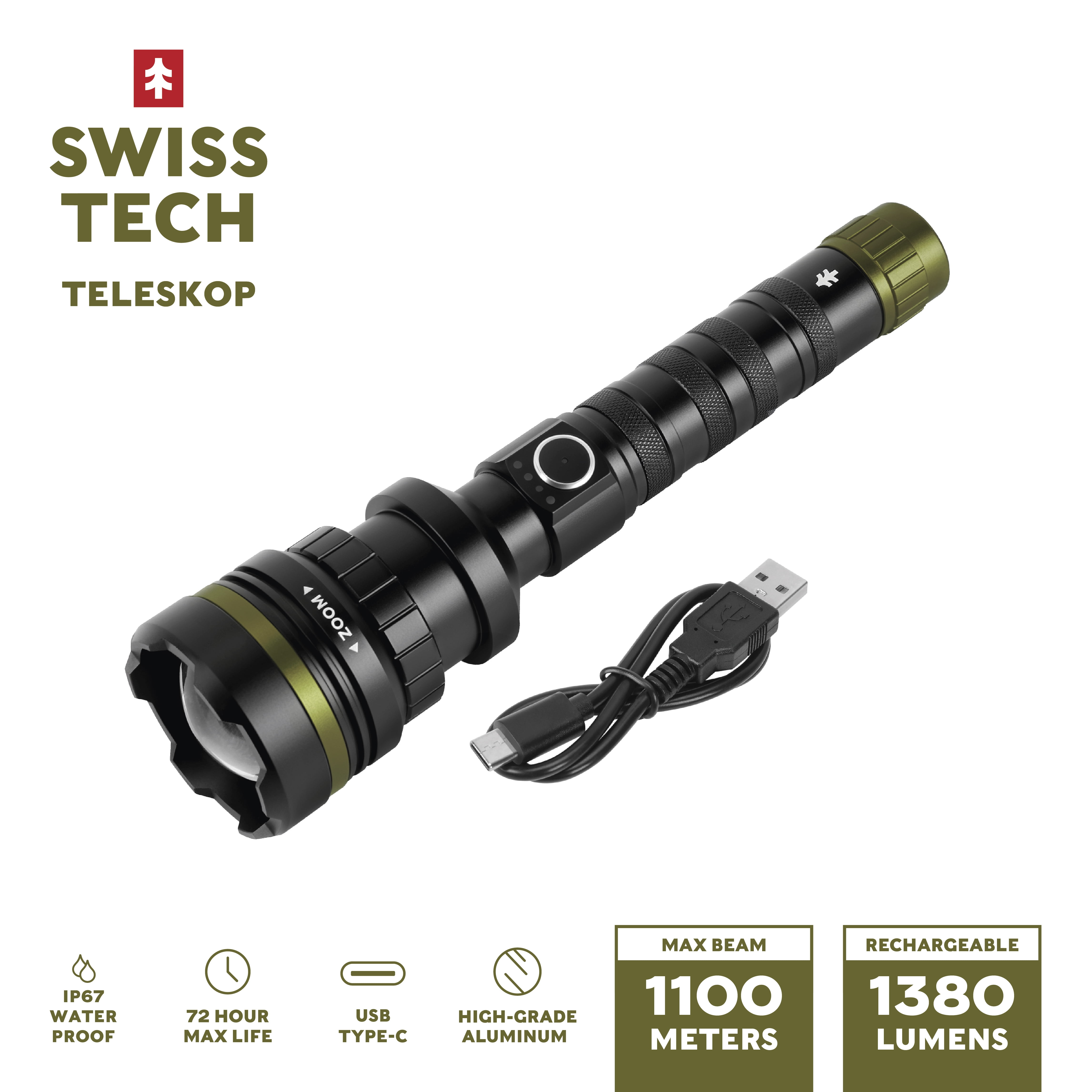 brinkmann rechargible flashlight Q-Beam Rechargeable 12 LED Spotlight as it features an ABS plastic casing Brinkmann Outdoors Q-Beam Max Million
