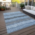 thumbnail image 6 of Addison Rugs Chantille Indoor/Outdoor Transitional Stripes Blue Washable Rectangle Rug, 8' x 10', 6 of 6