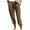 Brown, variant on 50% Off Clear! Viikei Womens Pants Clearance Plus Size Pants Leopard Print Bottoms Athletic