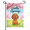 Garden Flag-3, variant on Hello Spring Dinosaur Garden Flag 12×18in Double Sided Cute Tyrannosaurus Rex Cherry Blossom Weatherproof Decor For Outdoor Porch Lawn Patio