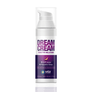 Vita Sciences Dream Cream Bioactive Melatonin, Topical Cream for Relaxation and Sleep Support, 1.7 oz