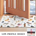 thumbnail image 3 of Cartoon Dachshund Door Rugs,Washable Non Slip Door Mats Indoor,Decorative Door Mats,Entry Mat Indoor for Entrance,Bedroom,Kitchen,Bathroom,17"x30", 3 of 6