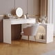 thumbnail image 4 of Vanity Dressing Table Nordic Storage Drawers Cabinets Organizer Dressing Table Bedroom Tocador Maquillaje Dresser Furniture My Lux Decor Round, 4 of 10