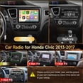 thumbnail image 2 of Radio de coche Naifay Android 13 de 4 GB de RAM y 64 GB de ROM para Honda Civic 2013-2017, 2 of 7