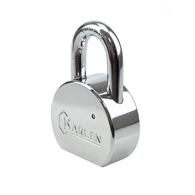 Candado Karlen Redondo de Acero Inoxidable SSSC65 KARLEN
