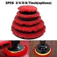 thumbnail image 2 of GLFSIL 2Pcs 3/4/5/6/7in Microfiber Polishing Pad For Cars Body Polish Polishing Wheels, 2 of 6