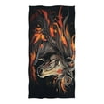 thumbnail image 3 of Ryvnso Cool Horse Oversized Beach Towel Microfiber Bath Blankets Swimming Fitness 37" x 74", 3 of 5
