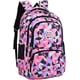thumbnail image 5 of Mochila con estampado geométrico, de hojas o de galaxias para niñas y niños, mochila de escuela primaria, 5 of 5