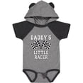 thumbnail image 3 of Inktastic Racing Daddy Little Racer Boys Baby Bodysuit, 3 of 5