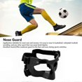 thumbnail image 2 of Clear View Adjustable Sports Nose Guard with Breakproof Face Protection for Basketball and Baseball, 2 of 4