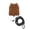 Coffee - A, variant on WD-Forest 4.5in Reptile Harness & Leash Set Adjustable Chest Strap for Small Reptiles (Lizards Geckos) Bee Print Outdoor Traction Rope