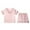 Rose Gold, variant on Toddler Girls Silk Pajamas Set Solid Printed Button Down Sleepwear With Shorts 2PCS Summer Classic Loungewear Girls Pajamas Size 5-6