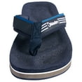 thumbnail image 3 of Islander Men Women All-Weather Comfortable Beach Flip-Flop Sandals Slippers - Navy - M6/W8, 3 of 5
