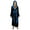 Ravenclaw, variant on ALL HOUSES Adult Fleece Hooded Bathrobe (One Size)