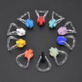 thumbnail image 4 of Dioche 20PCS 10Colors Silicone Waterproof Competition Swimming Snorkel In Nose Clip, 4 of 8