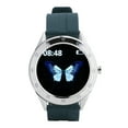 thumbnail image 2 of Y10 Pulsera inteligente con pantalla redonda impermeable Pulsera deportiva con comunicación Bluetooth (verde plateado), 2 of 14