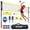 Yellow, variant on Patiassy 32/26/20FT Adjustable Height & Width Portable Volleyball Net Set with Rust-Resistant Steel Poles, Scoreboard, Ball & Carry Bag for Backyard