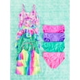 thumbnail image 6 of Justice Girls 2 piece Ruffle Tankini Swimsuit, sizes XS-XL, 6 of 7