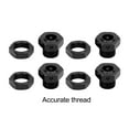 thumbnail image 3 of 4Pcs RC Wheel Hex Hub Adapters 24mm Strong Aluminium Alloy RC 24mm Wheel Hex Hub Adapters With Covers Pins For 1/5, 3 of 8