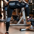thumbnail image 4 of Men's Cycling Bike Pants 4D Padded Long Bicycle Compression Tights, 4 of 8