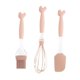 thumbnail image 2 of Juego de herramientas para barbacoa | Batidor de 3 piezas con mango de plástico, espátula, raspador de plancha | Utensilios de cocina antiadherentes y resistentes al calor | Fácil limpieza Apto para, 2 of 8