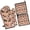 Fall Dachshund, variant on Fall Dachshund and Pumpkin Kitchen Oven Mitt and Pot Holder Sets 4 Pcs for Baking, Cooking and Grilling, Heat Resistant Up To 392 °F