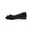 Black, variant on Round Toe Ballet Flats for Women Low Wedge Slip On Bowknot Comfortable Dress Shoes for Casual Work, Wine Size 5.5