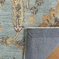 thumbnail image 4 of SAFAVIEH Heritage Austin Floral Area Rug, Light Blue/Multi, 6' x 6' Square, 4 of 7