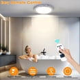 thumbnail image 3 of Motion Sensor Ceiling Light Magnetic Rechargeable 5 V 1 A Auto On With Smart Detection For Closets Hallways Garages, 3 of 9