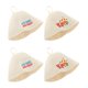thumbnail image 1 of 4 sombreros ligeros Banya Banya para mujer, sombreros de sauna SPA con bordado Estilo D, 1 of 9