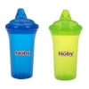 Nuby No-Spill Sippy Cup Cup with Dual-Flo Valve Blue/Green