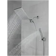 thumbnail image 2 of Delta 75527-CZ Universal Showering 1.75 GPM Single Function Modern Rain Shower Head And, 2 of 7