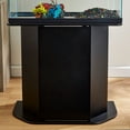Aqua Culture Wood 2029 Gallon Aquarium Stand, Black