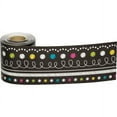 thumbnail image 2 of Chalkboard Brights Straight Rolled Border Trim, 2 of 4