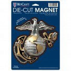 United States Marines 6.5" X 9" Die-Cut  Magnet