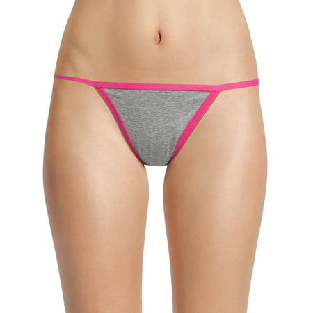 No Boundaries Cotton String Bikini Panty  Women s and Women s Plus
