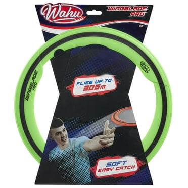 Wahu Wahu WingBlade Pro Green - 13 Inch Aerodynamic Flying Disc Flies Up To 1,000 Feet - Throw And Catch Flying Toy