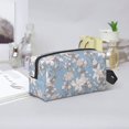 thumbnail image 6 of Uemuo Lily Flower Pattern Portable Toiletry Bags with Handle, Waterproof travel Make up Bags for Women, Large Capacity Travel Cosmetic Bags, 6 of 9