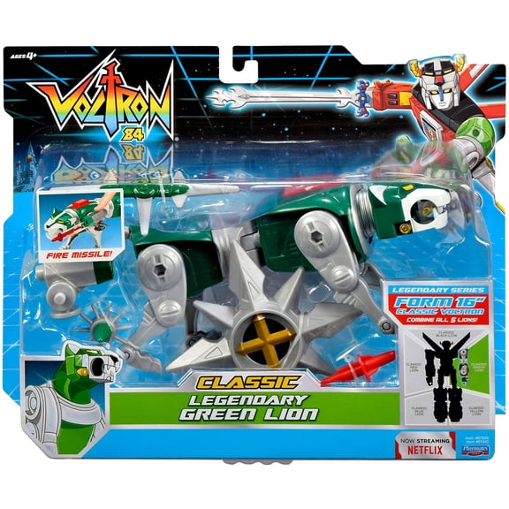 Voltron CLASSIC Legendary Green Lion Combinable Action Figure