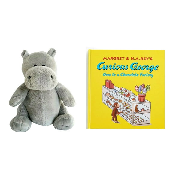 wed Hippo of Curious George & Book Chocolate Factory Kohl’s 12" Plush Stuffed Animal