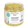 thumbnail image 2 of O'Creme Metallic Sugar Rods, 2 Pounds Gold, 2 of 6