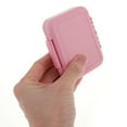 thumbnail image 5 of Unique Bargains 3 Grids Single Layer Independent Pill Box 1 Pc Pink, 5 of 6
