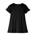 thumbnail image 5 of RXIRUCGD 2025 Vêtements d'Été pour Enfants 3-12 Ans Mode Imprimée Pyjama Rêveur Mi-Mollet Chemise de Nuit, 5 of 5